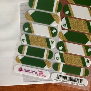 Packers Themed Jamberry Exclusive NAS Wraps